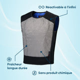 Gilet rafraîchissant sport