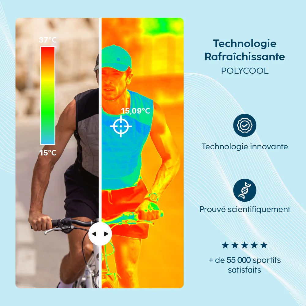 Gilet rafraîchissant sport