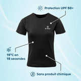 T-shirt rafraîchissant Anti UV femme